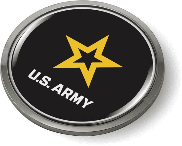 U.S. Army Star Emblem (Black)